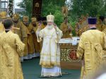 Первое Патриаршее служение в Свенском монастыре Брянской Епархии - увеличить