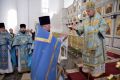 Архиерейское богослужение в день 30-летия священнической хиротонии протоиерея Василия Воликова