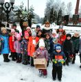 Ребята воскресной школы приняли участие в акции «Покормите птиц зимой»
